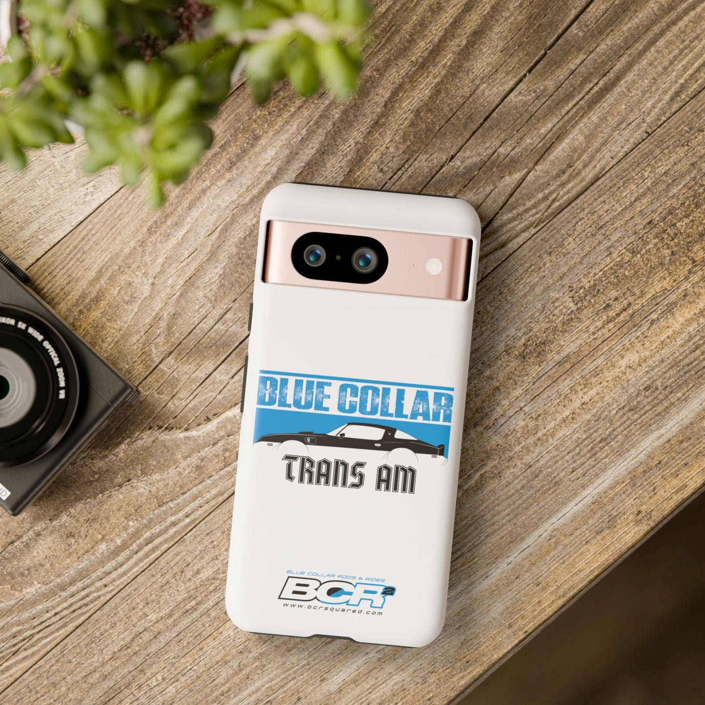 Blue Collar Trans Am White Phone Case