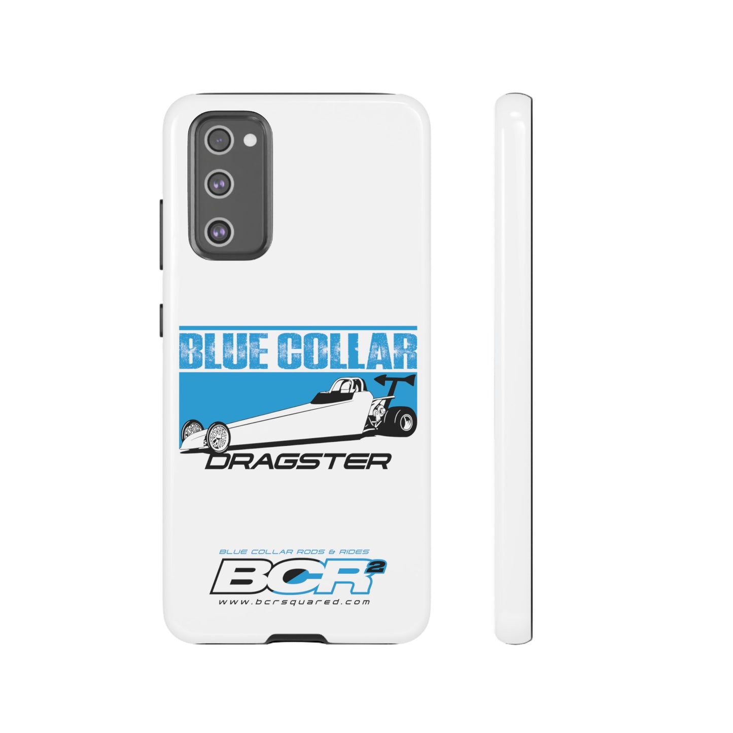 Blue Collar Dragster Phone Cases