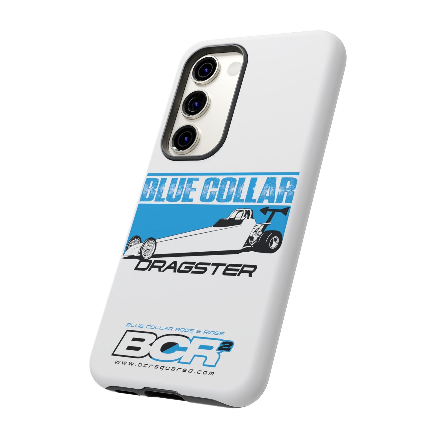 Blue Collar Dragster Phone Cases