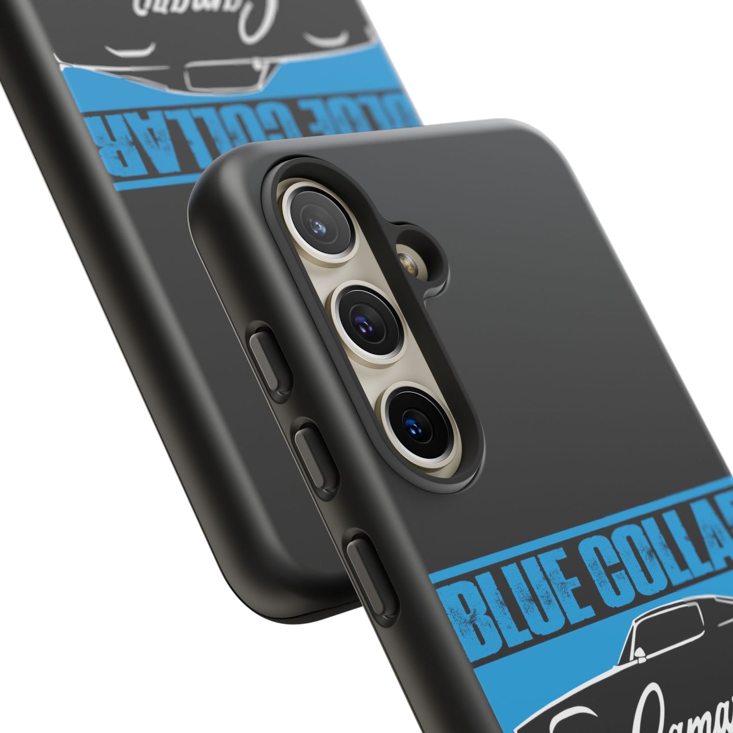 Blue Collar 2nd Gen Camaro Black Phone Cases