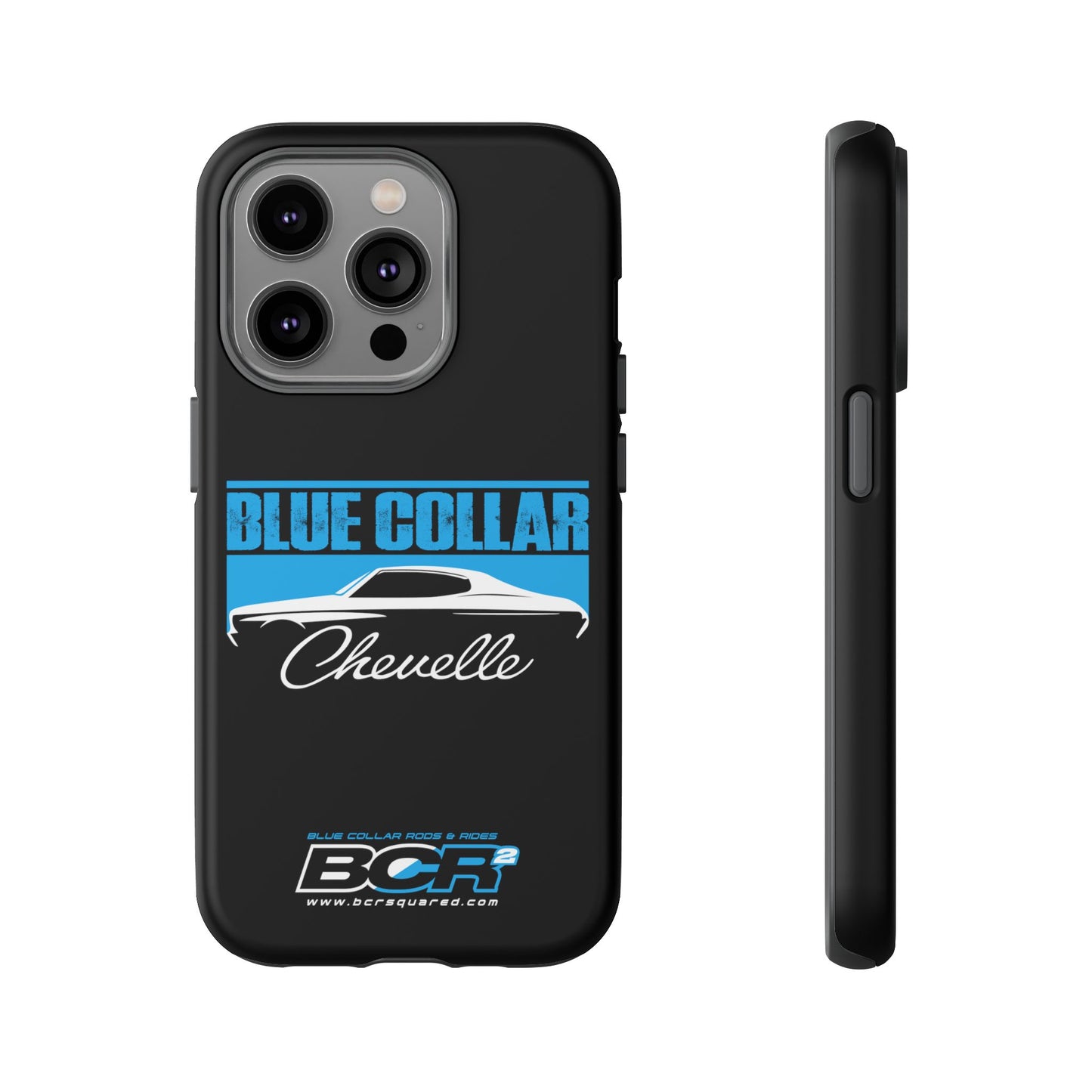 Blue Collar Chevelle Black Phone Case