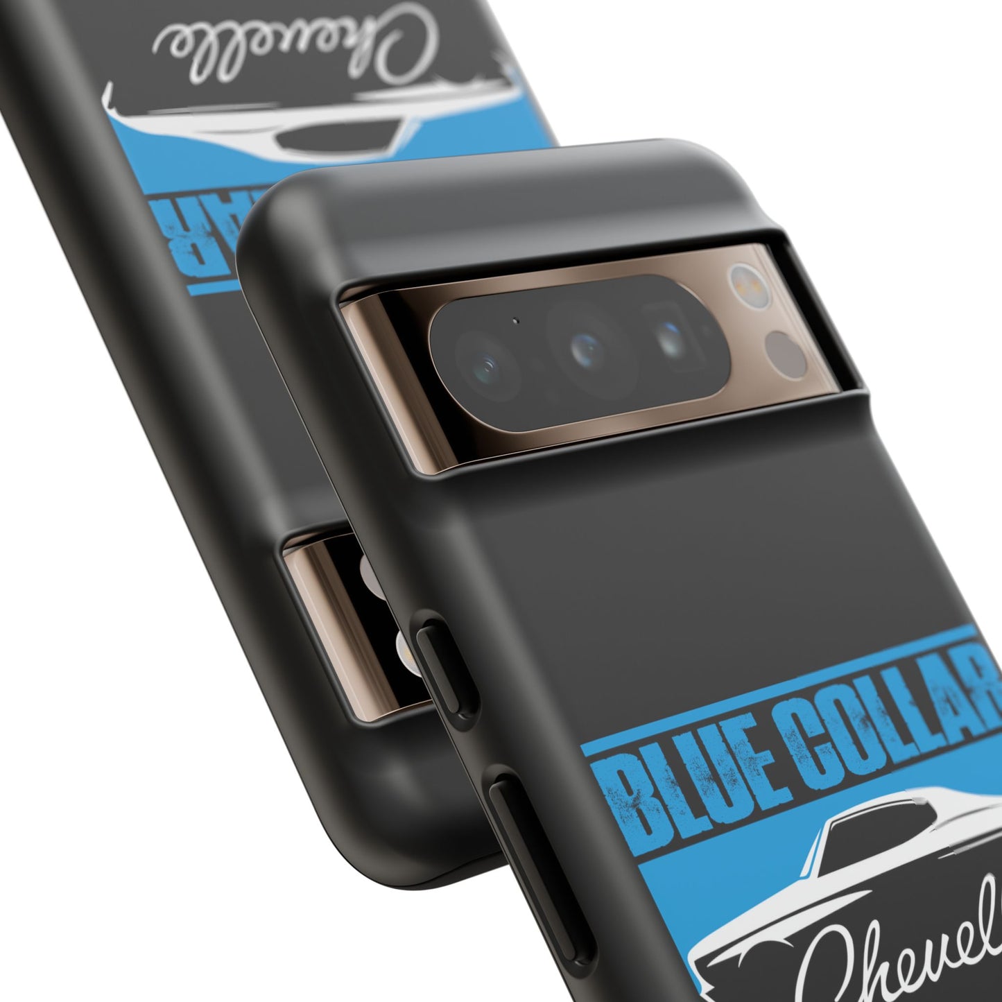 Blue Collar Chevelle Black Phone Case