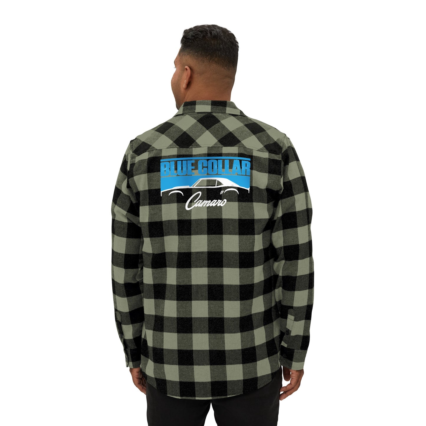 Blue Collar 1st Gen Camaro Flannel Shirt