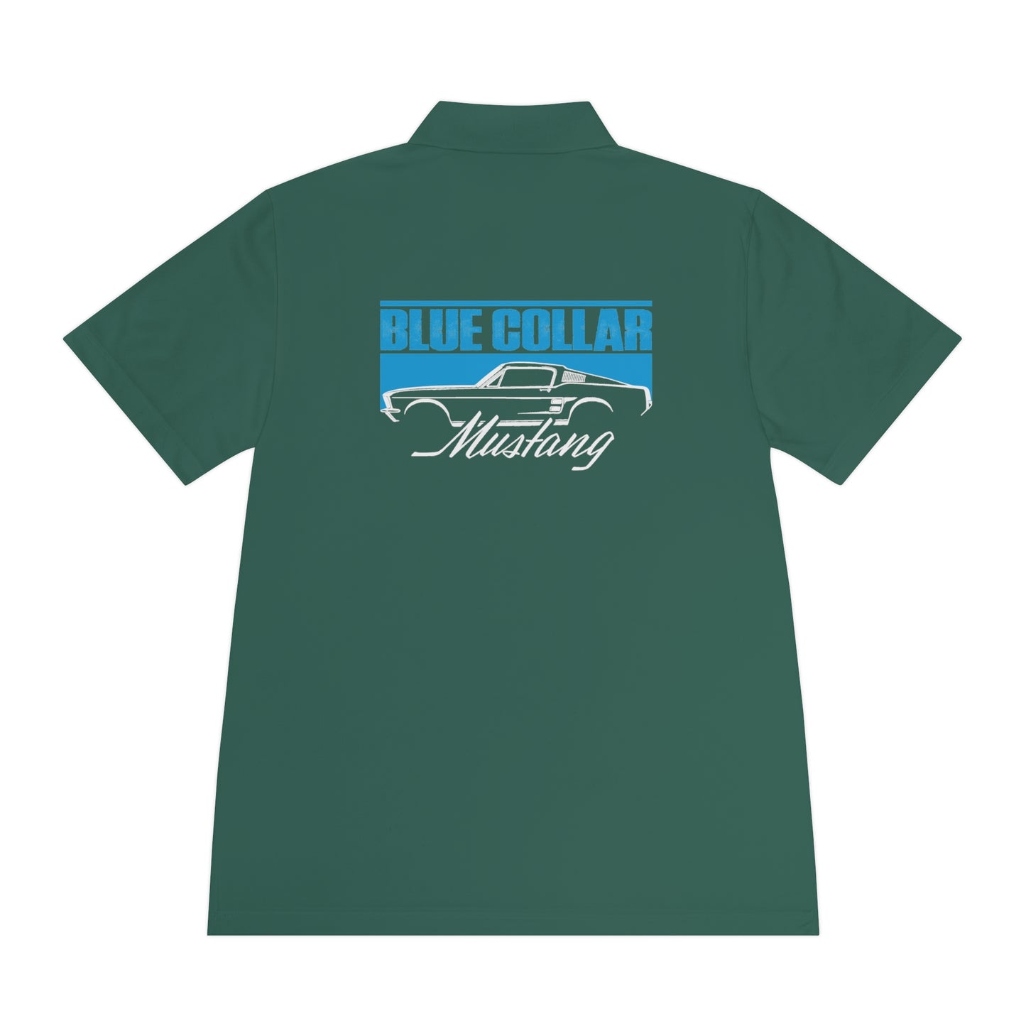 Blue Collar Mustang Polo Shirt