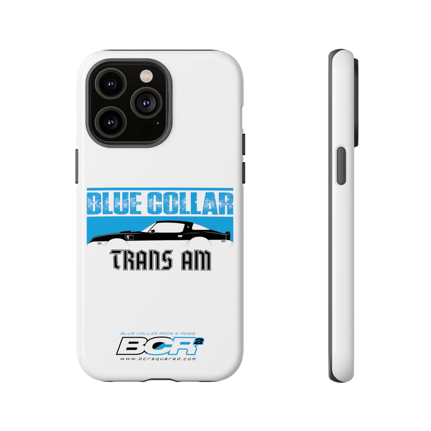 Blue Collar Trans Am White Phone Case