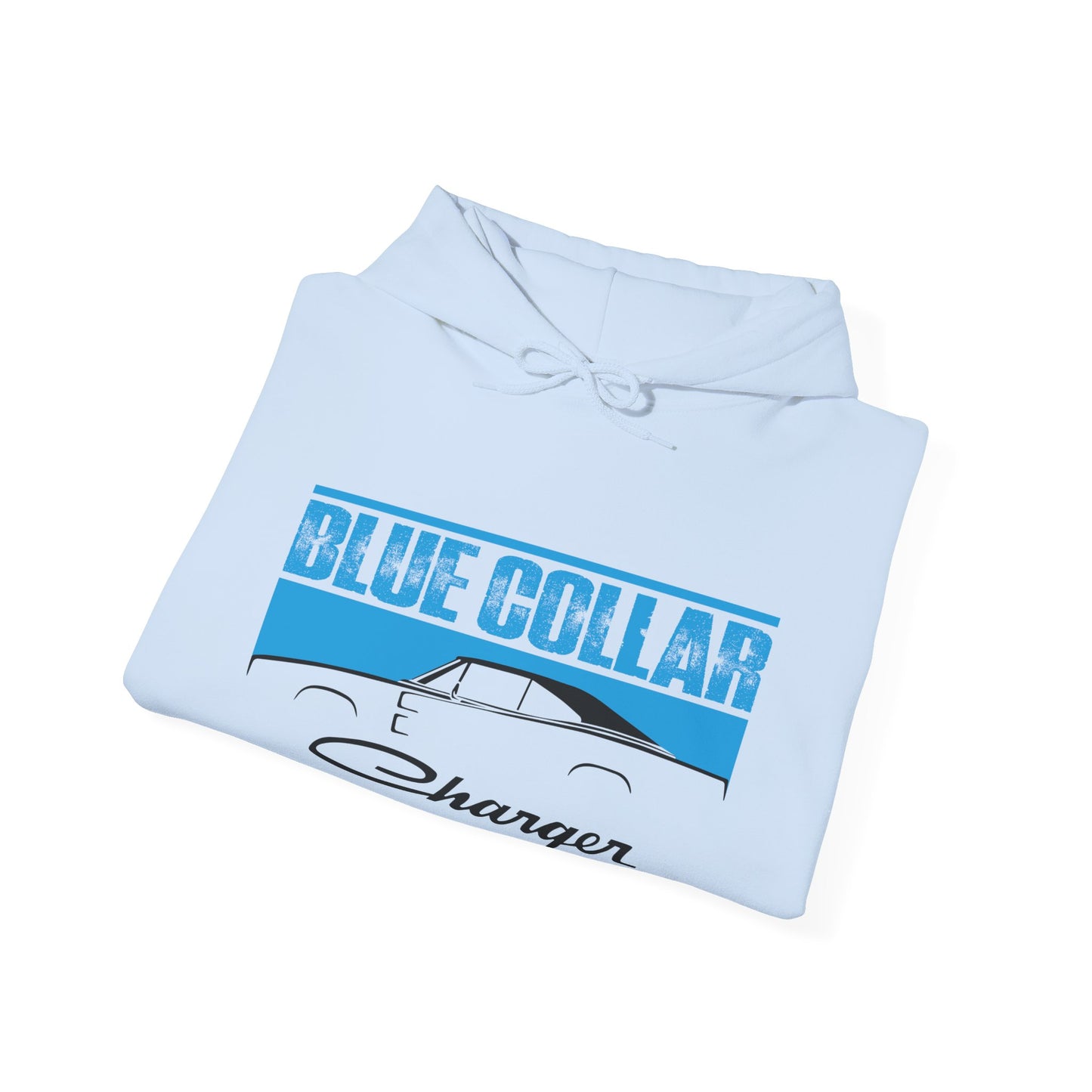 Blue Collar Charger Hoodie