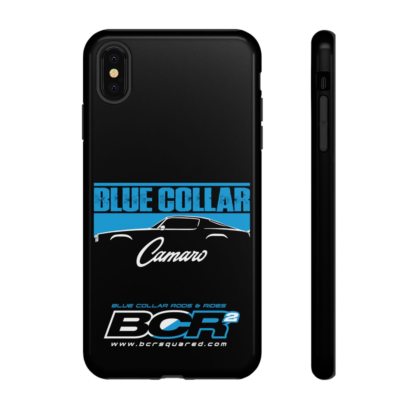 Blue Collar 2nd Gen Camaro Black Phone Cases