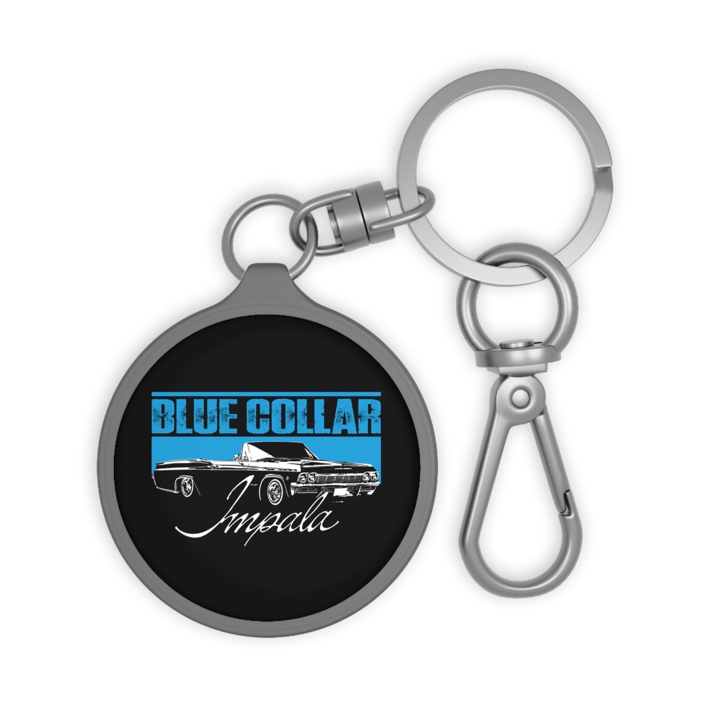 Blue Collar Impala Keychain