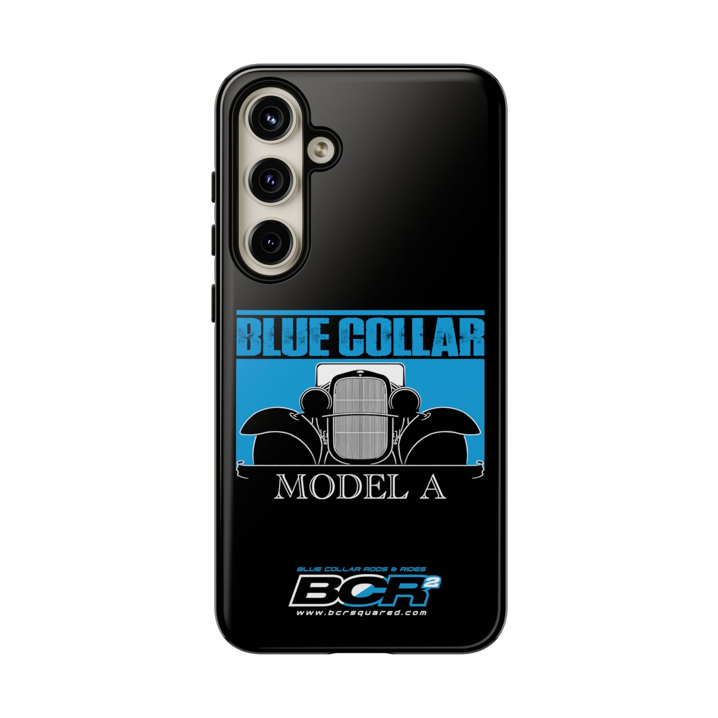 Blue Collar Model A Black Phone Case