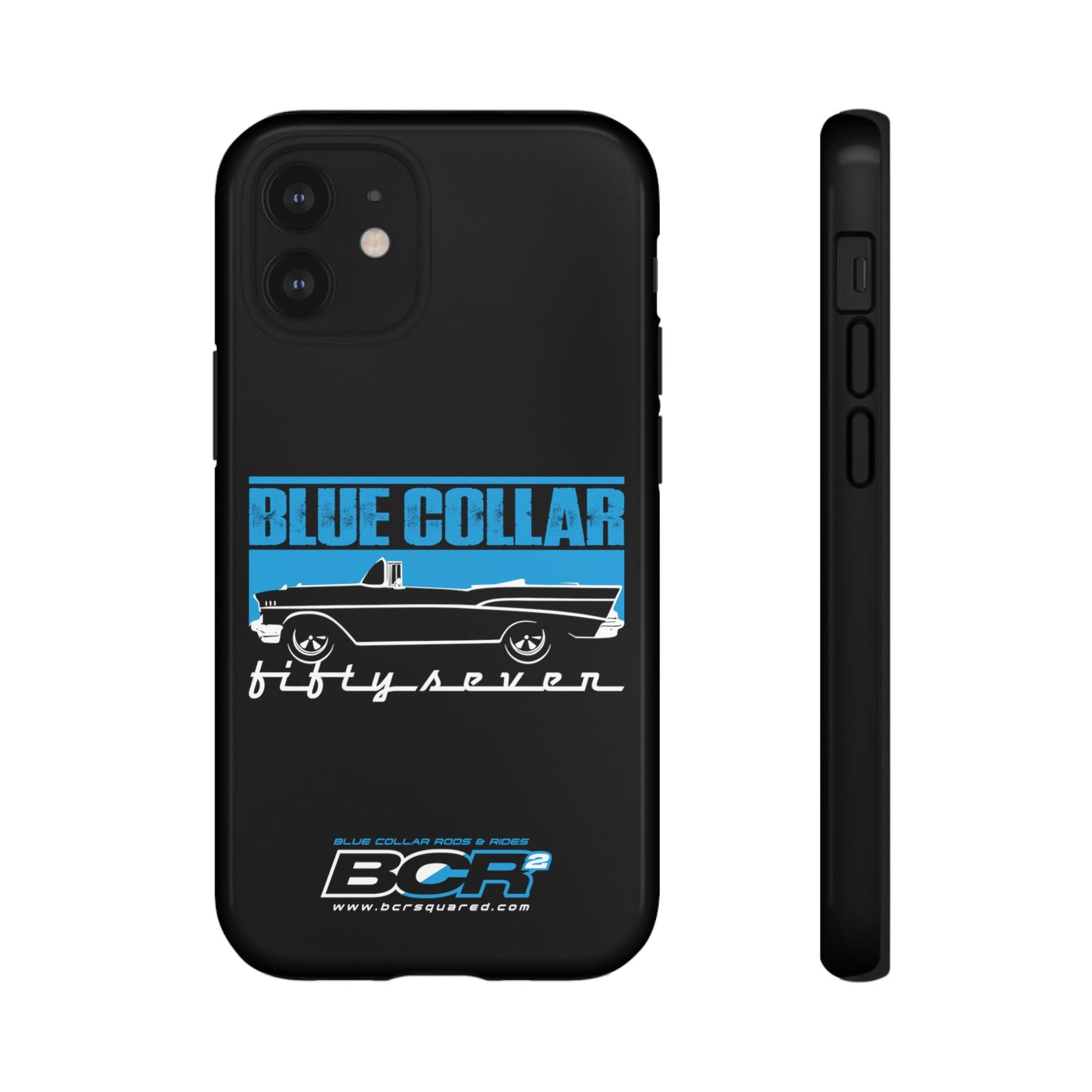 Blue Collar Fifty Seven Black Phone Case