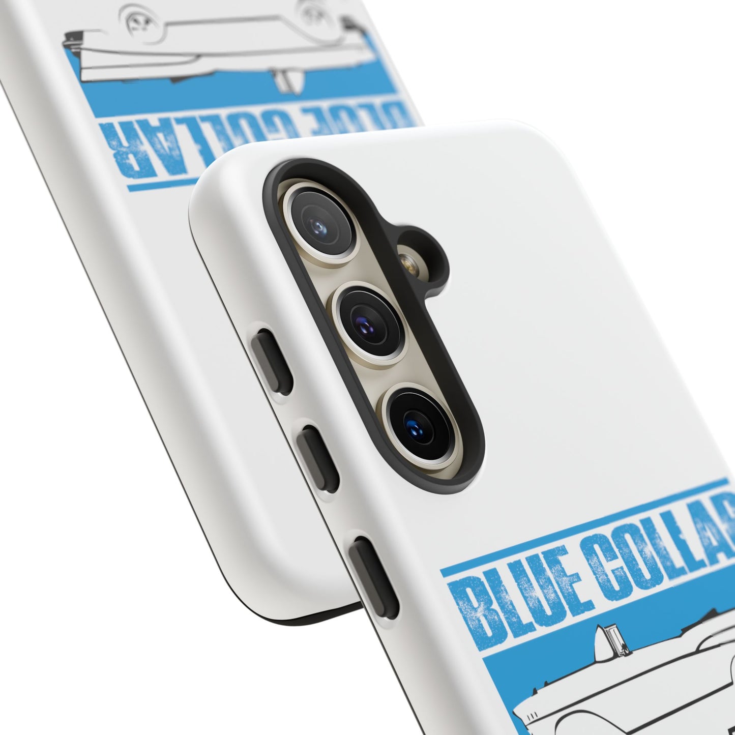 Blue Collar Fifty Seven White Phone Case