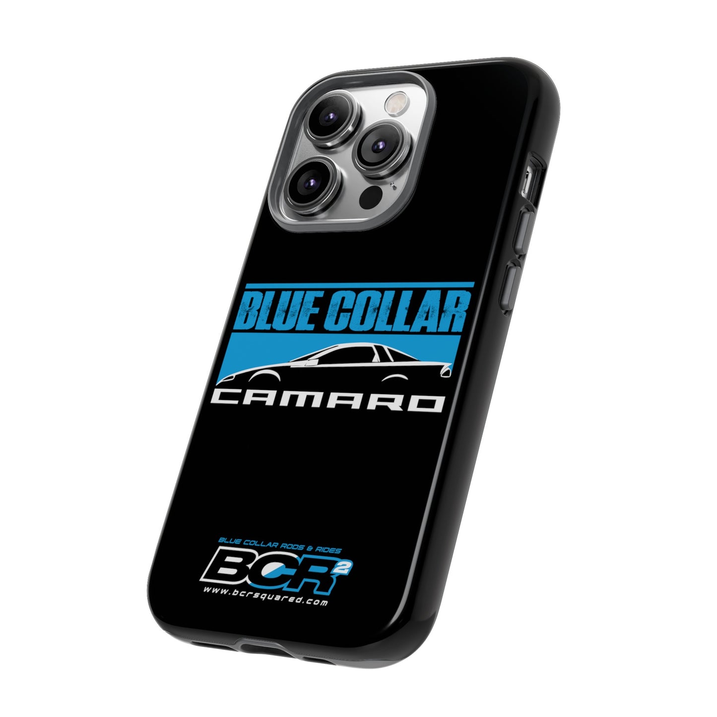 Blue Collar 4th Gen Camaro Black Phone Cases