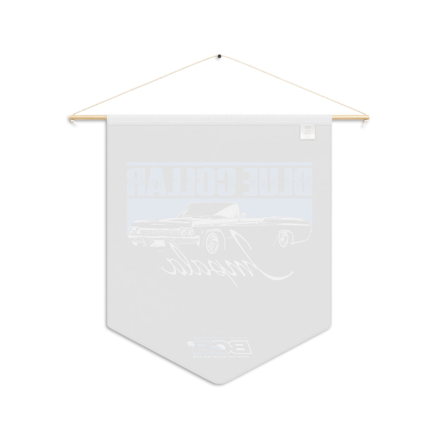 Blue Collar Impala Pennant Banner