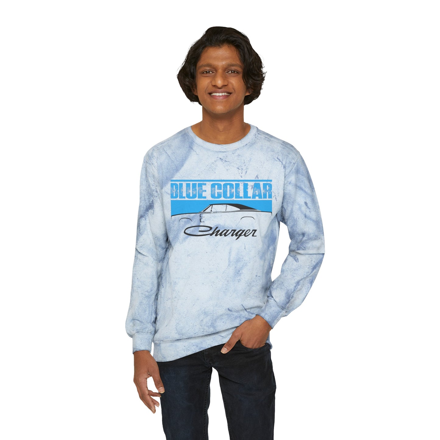 Blue Collar Charger Color Blast Sweatshirt