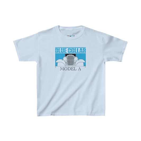 Blue Collar Model A Kids Tee