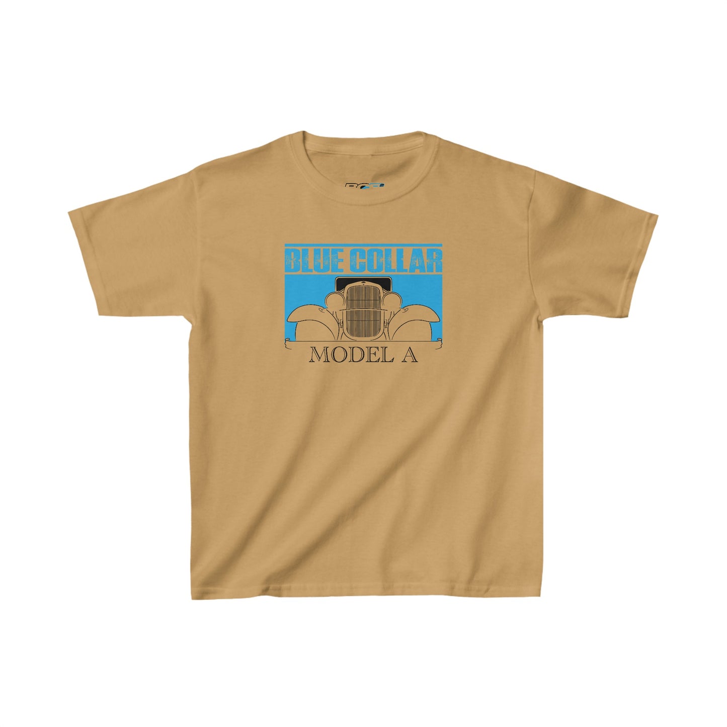 Blue Collar Model A Kids Tee