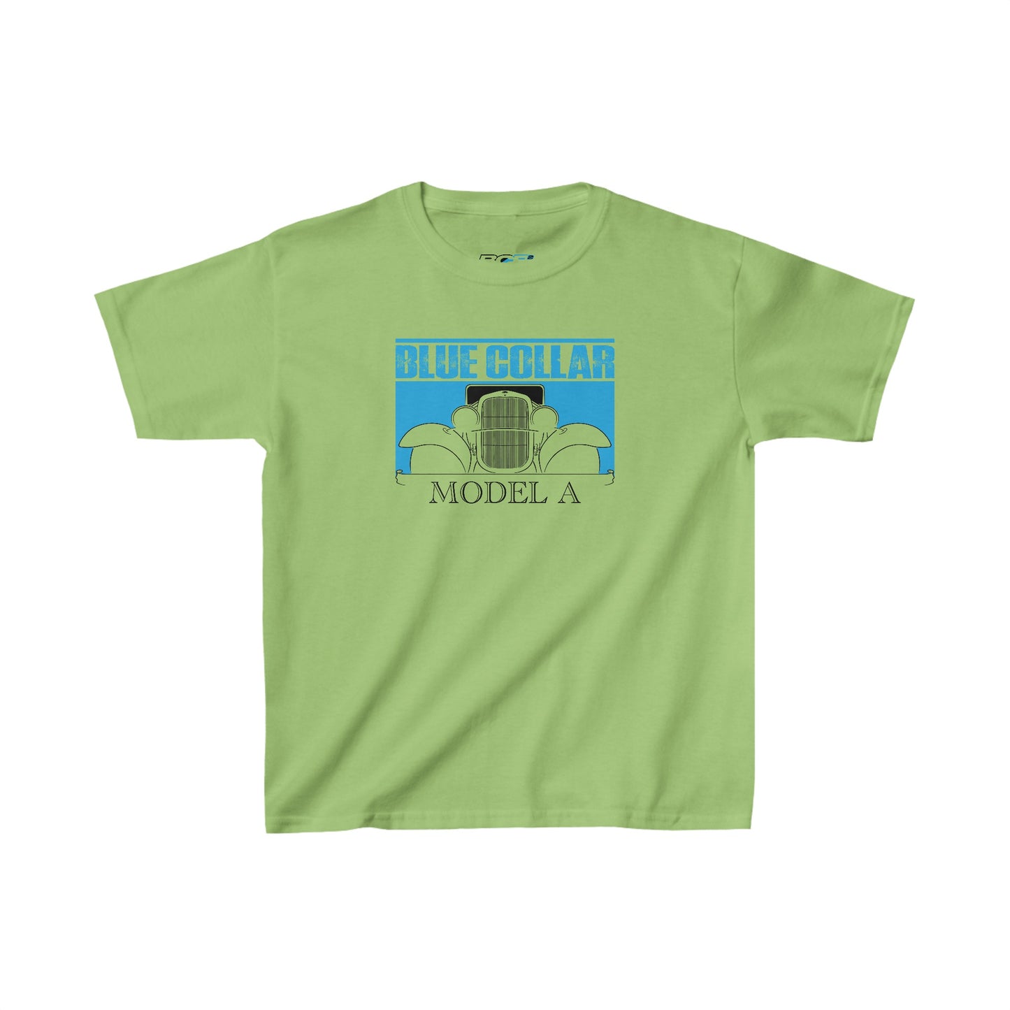 Blue Collar Model A Kids Tee