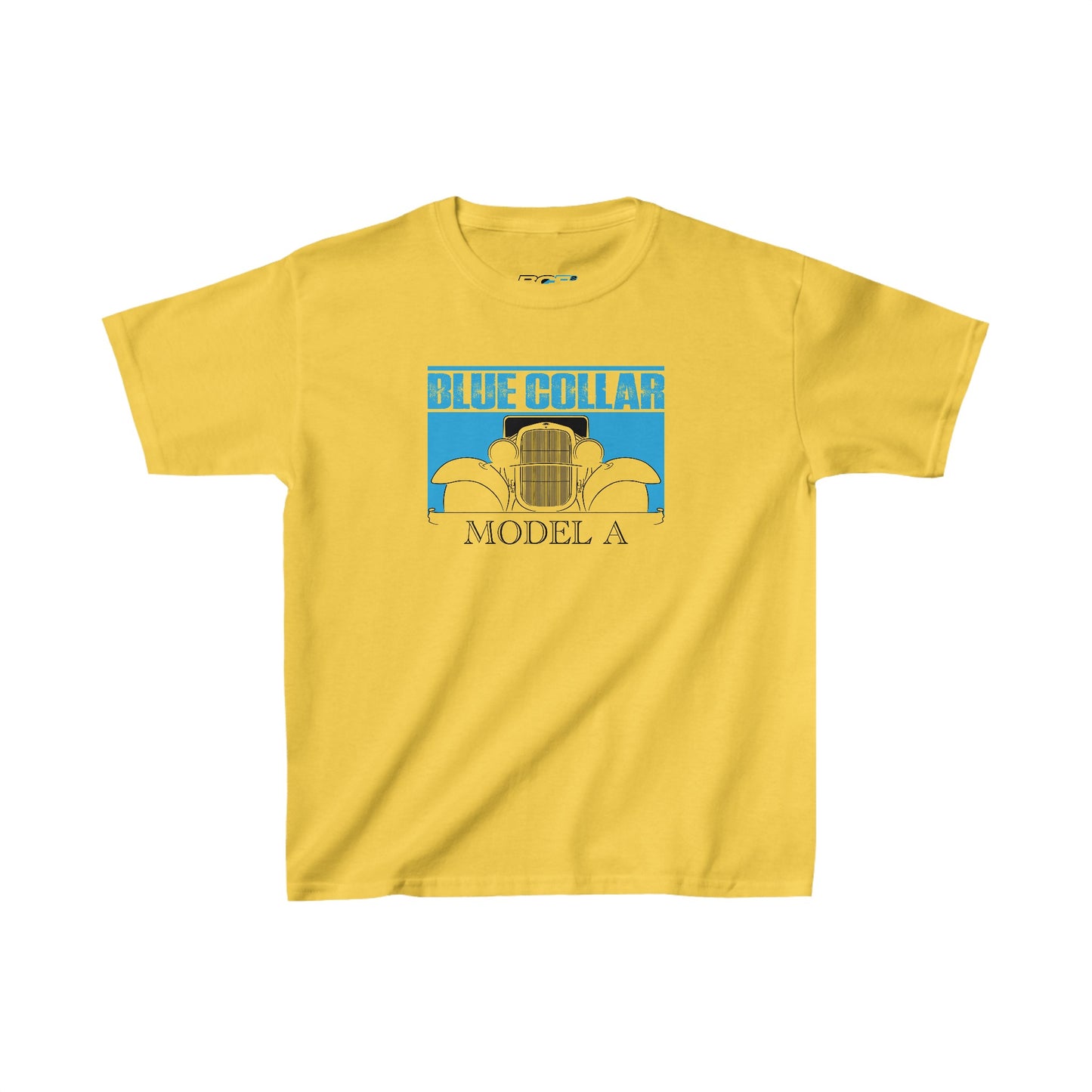 Blue Collar Model A Kids Tee