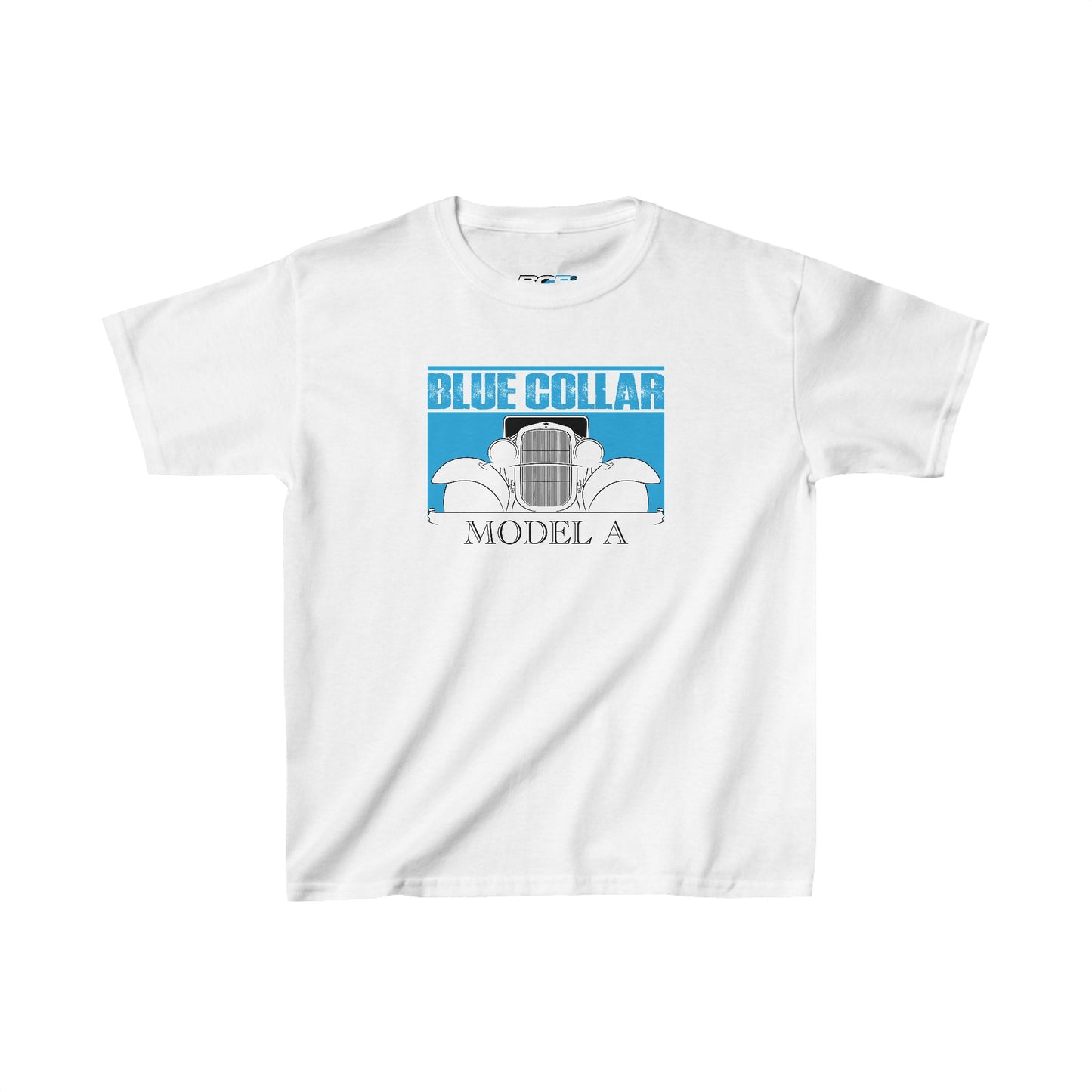 Blue Collar Model A Kids Tee