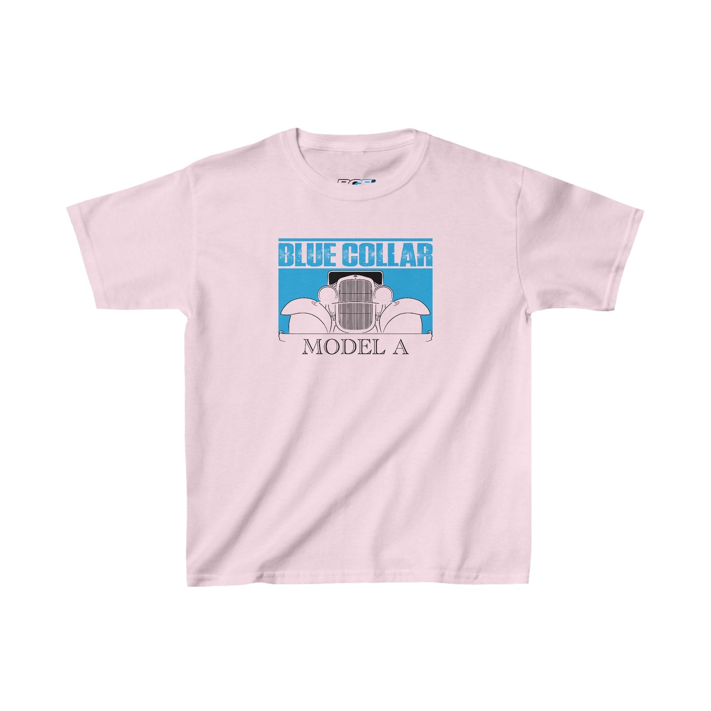 Blue Collar Model A Kids Tee