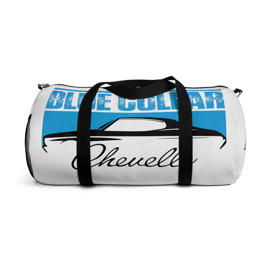 Blue Collar Chevelle White Duffel Bag