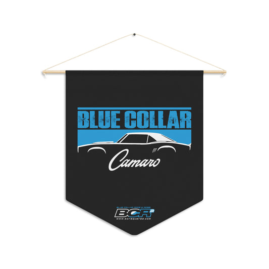 Blue Collar 1st Gen Camaro Pennant Banner