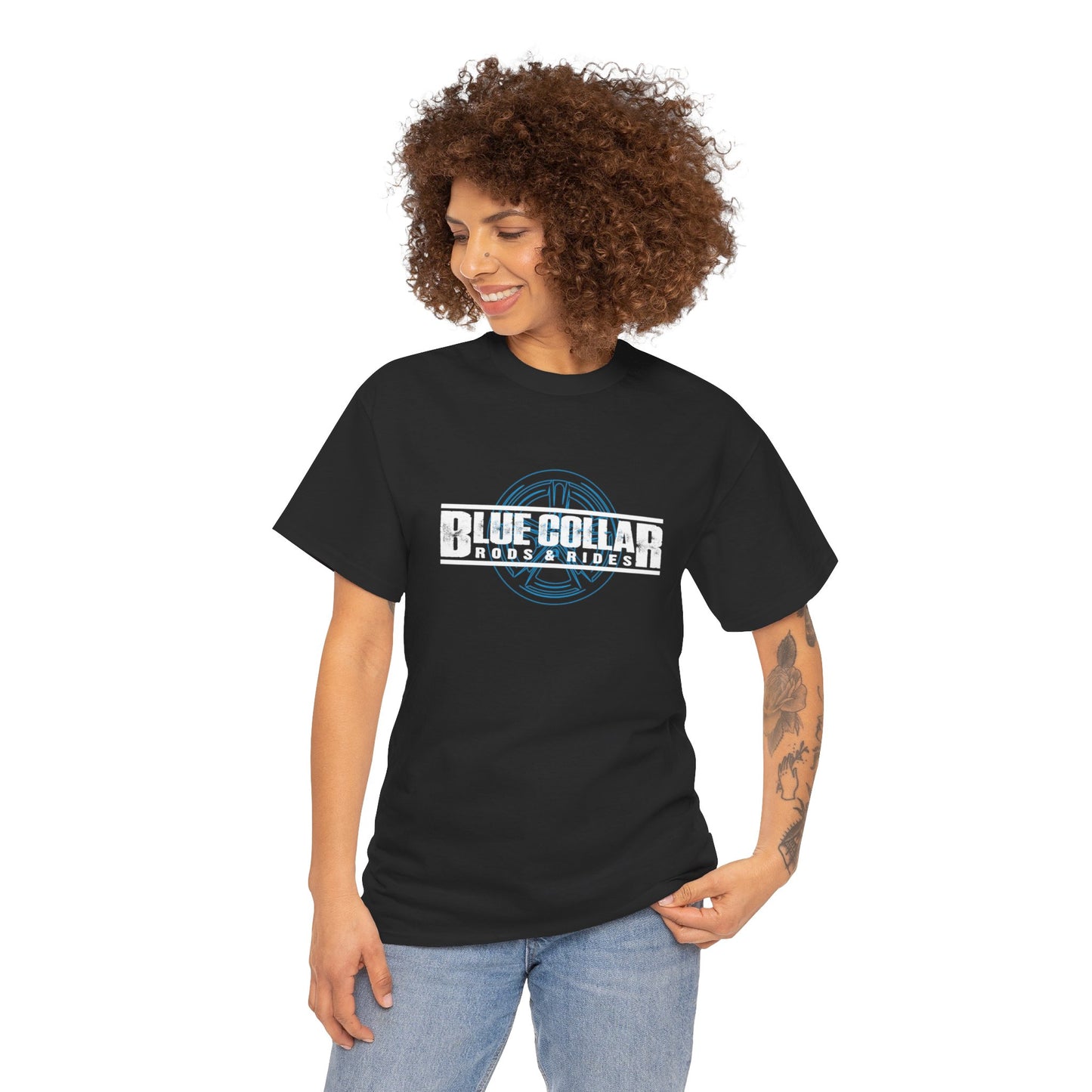 Blue Collar Wheel Tee