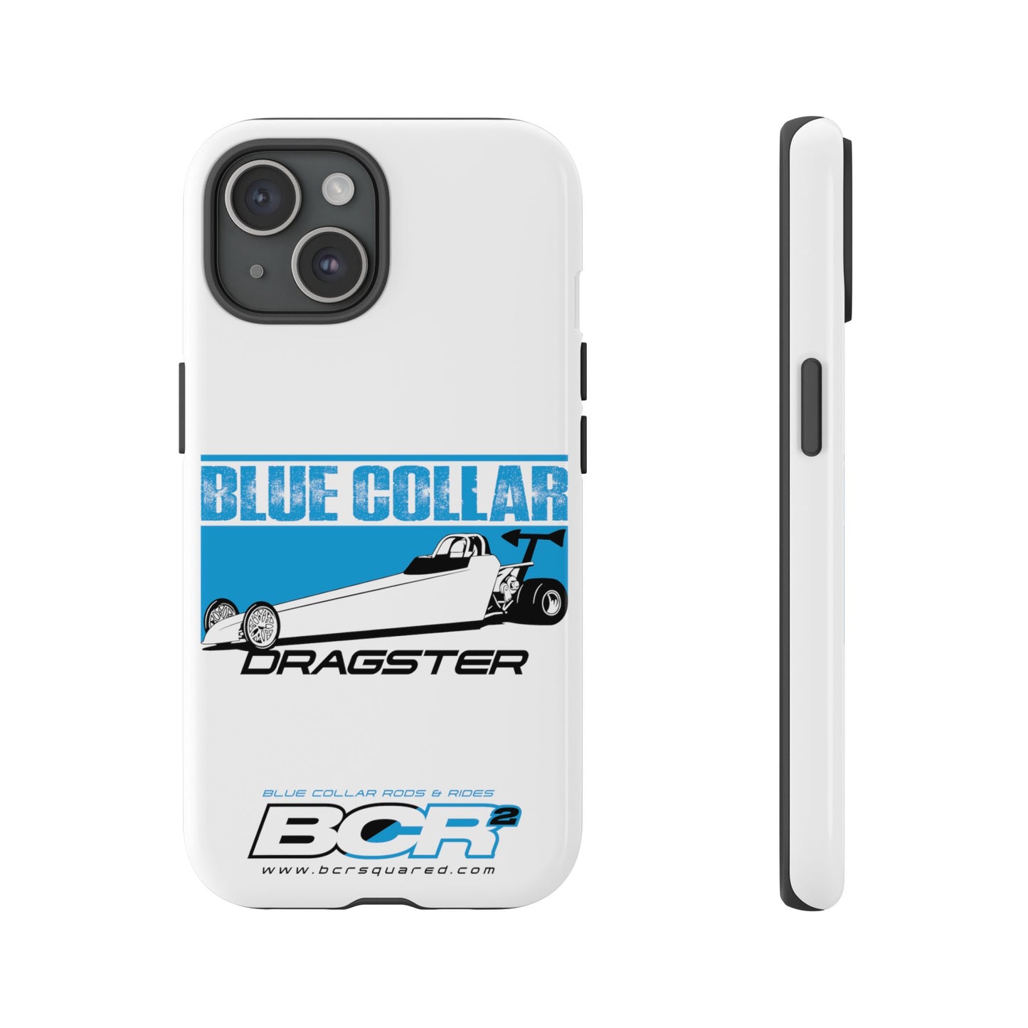 Blue Collar Dragster Phone Cases