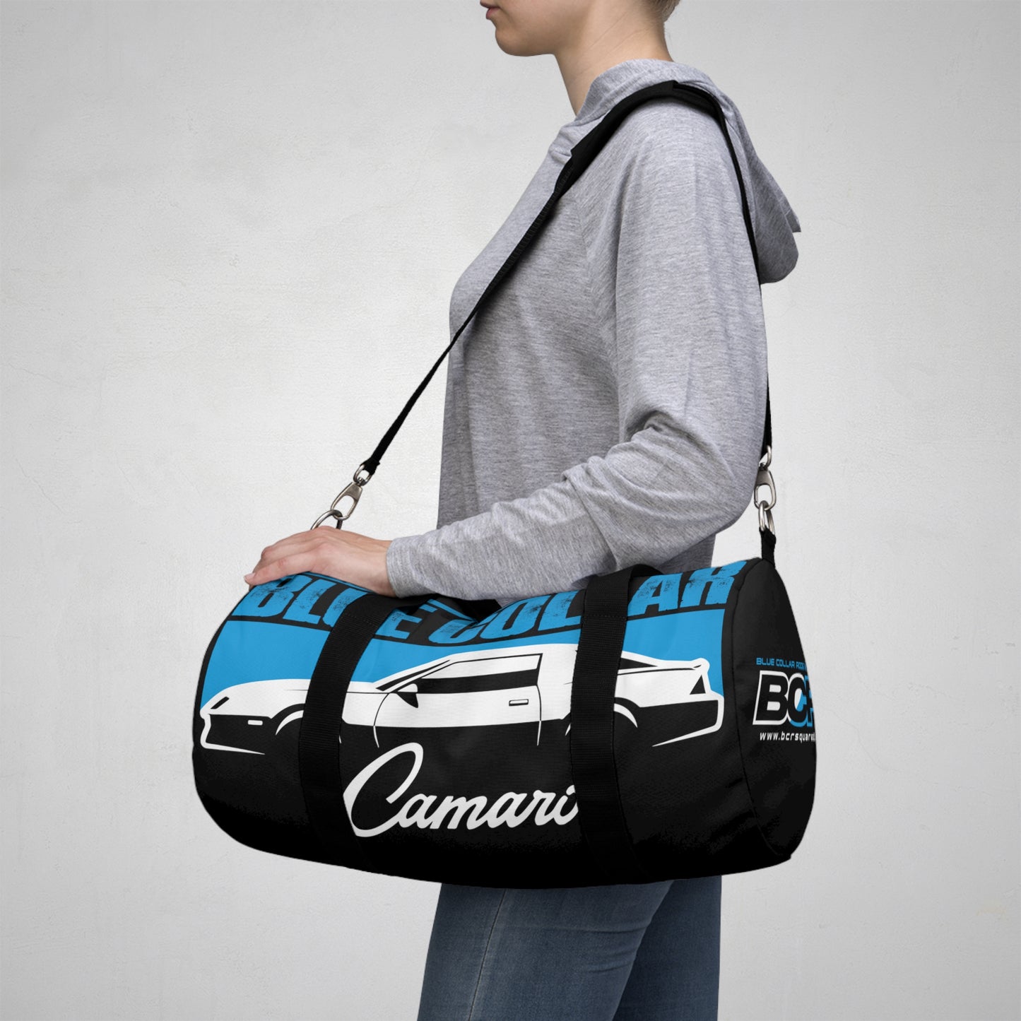 Blue Collar 3rd Gen Camaro Black Duffel Bag