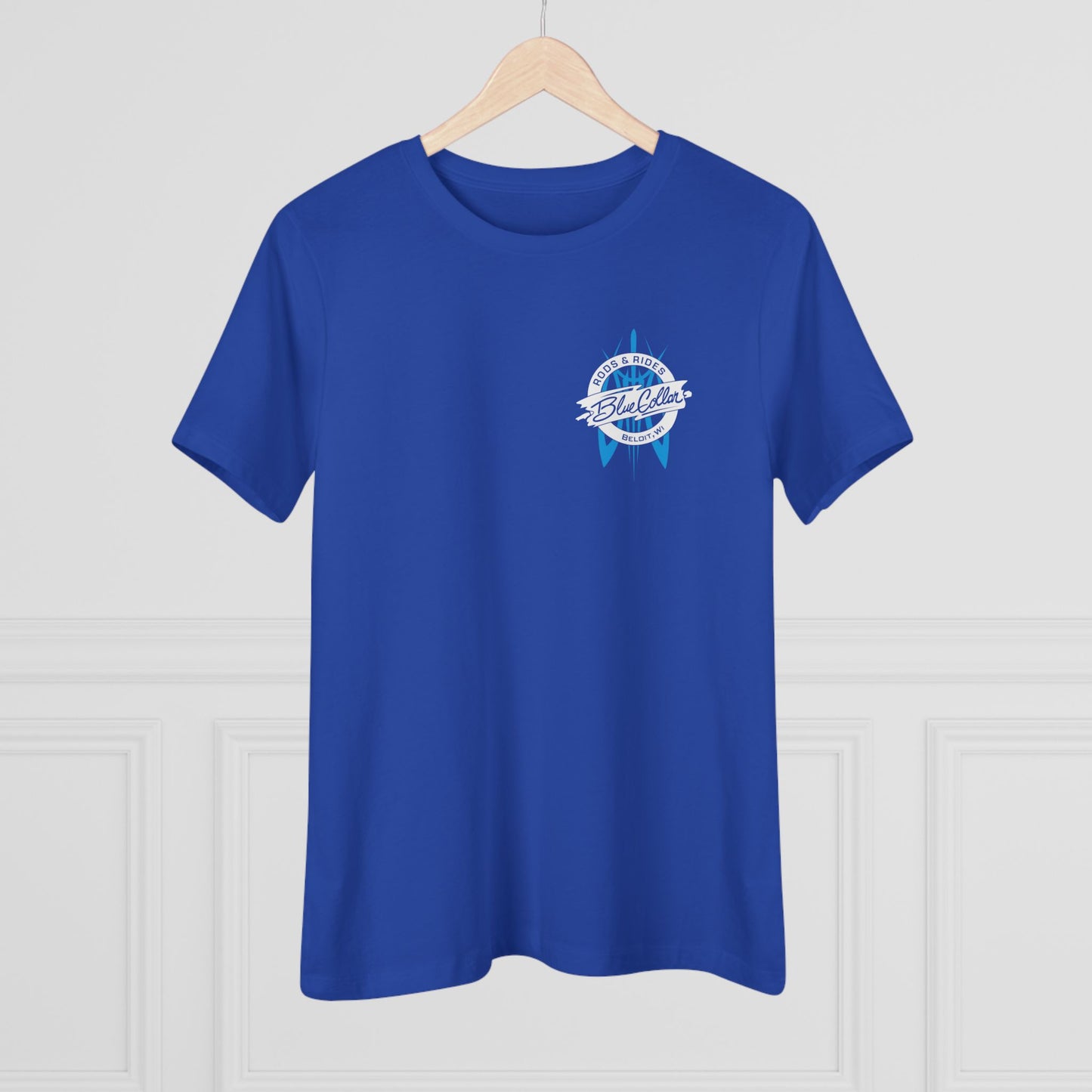 Blue Collar Pinstripe Women's Tee