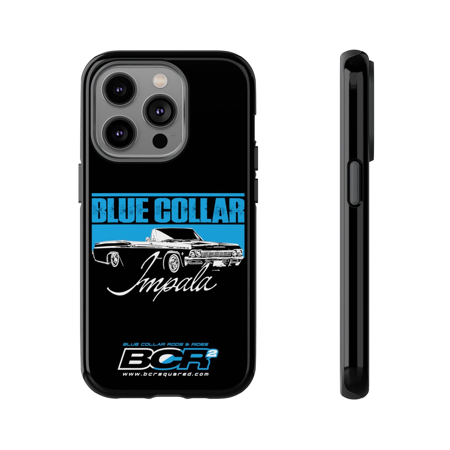 Blue Collar Impala Black Phone Cases