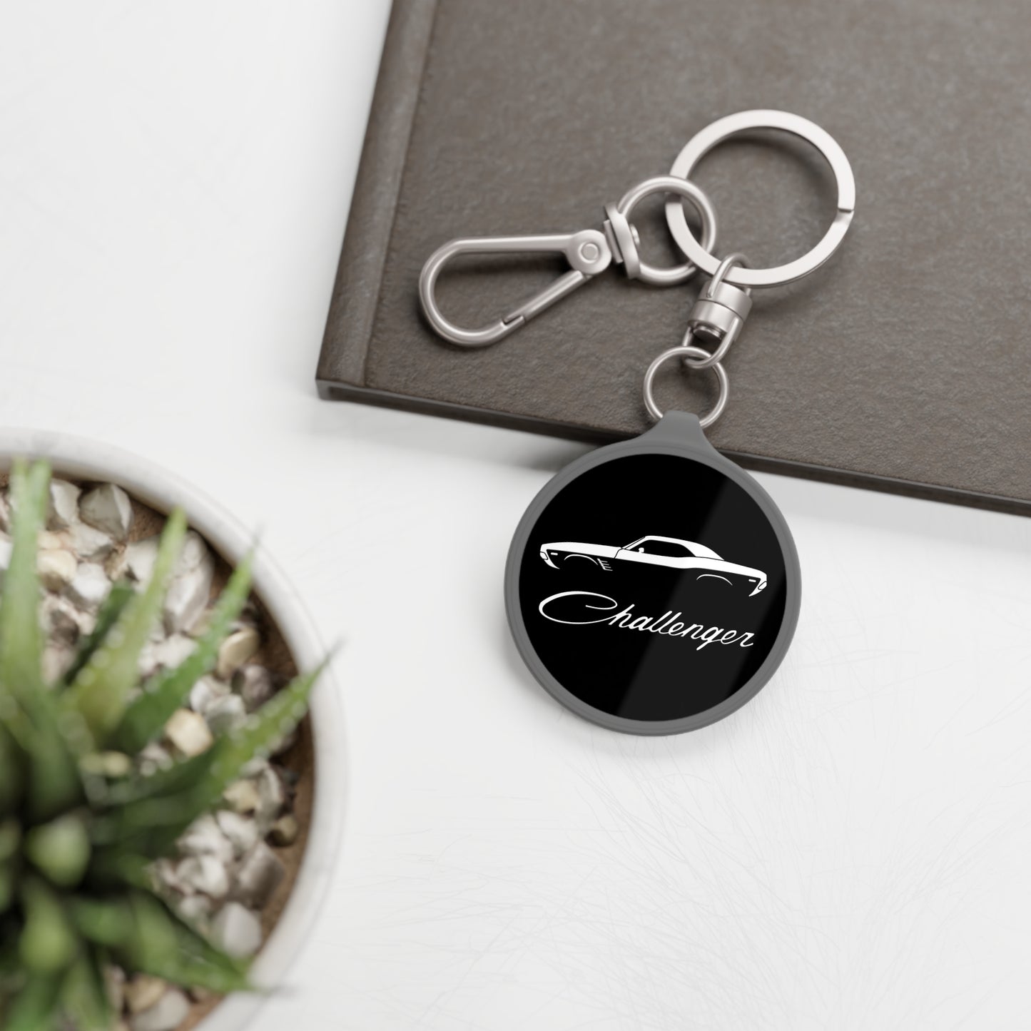 Challenger Keychain Black