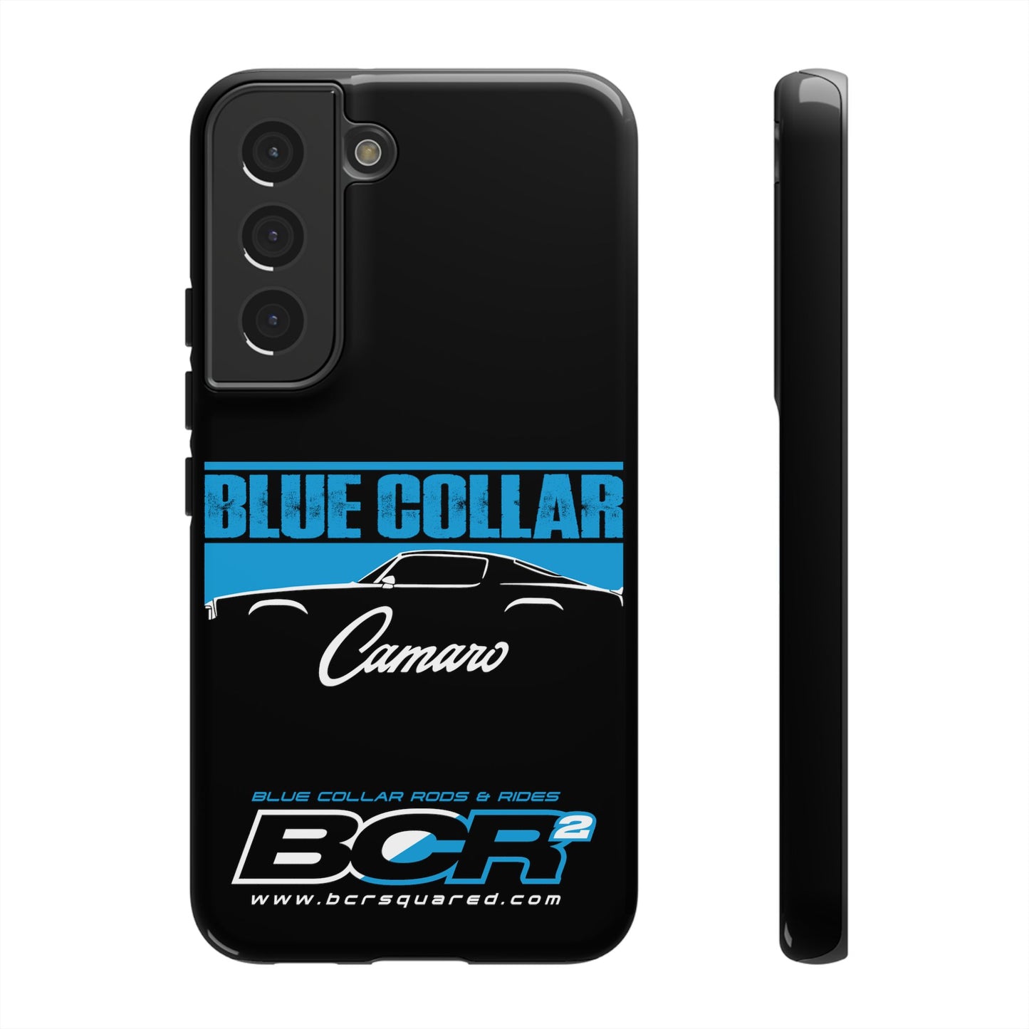 Blue Collar 2nd Gen Camaro Black Phone Cases