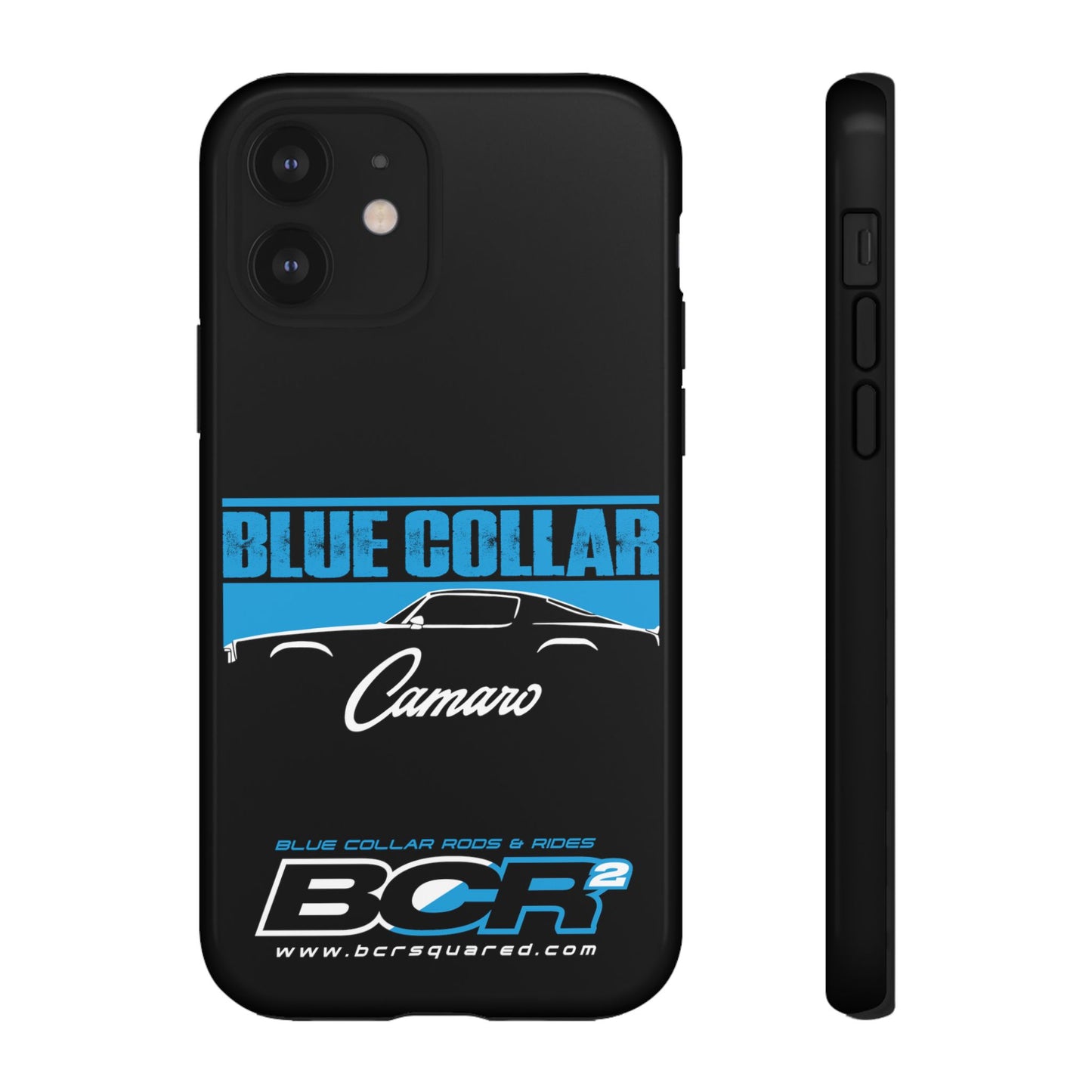 Blue Collar 2nd Gen Camaro Black Phone Cases