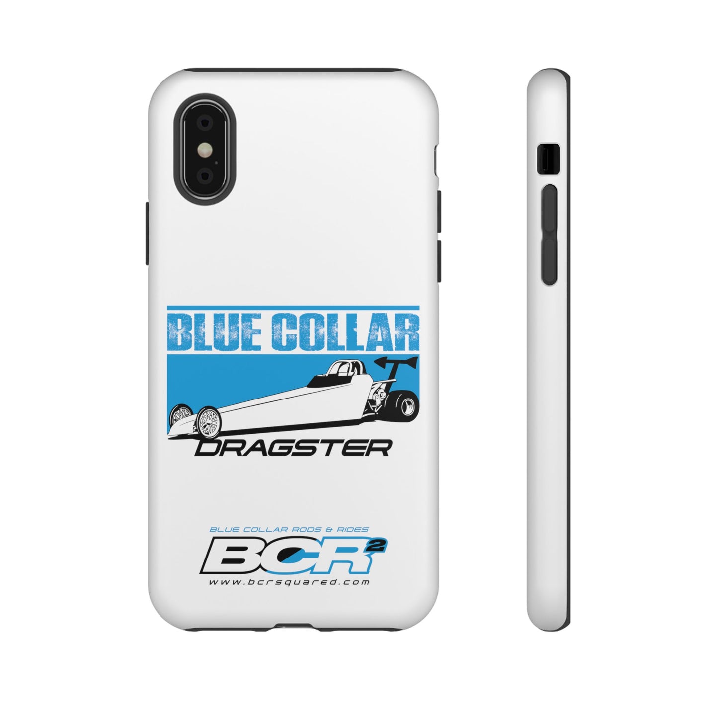 Blue Collar Dragster Phone Cases