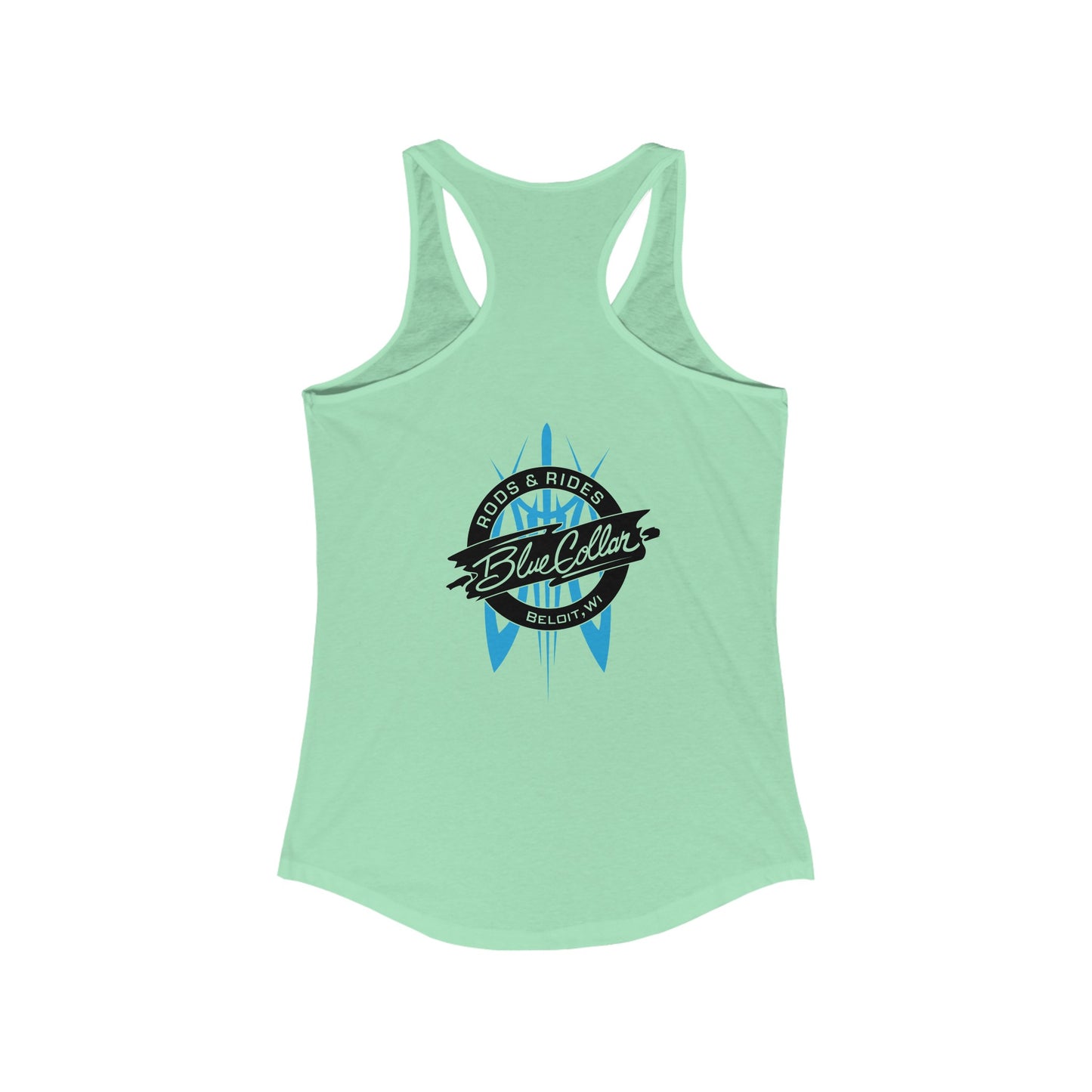 Blue Collar Pinstripe Women's Tank Top