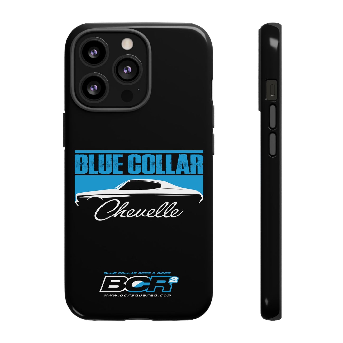 Blue Collar Chevelle Black Phone Case