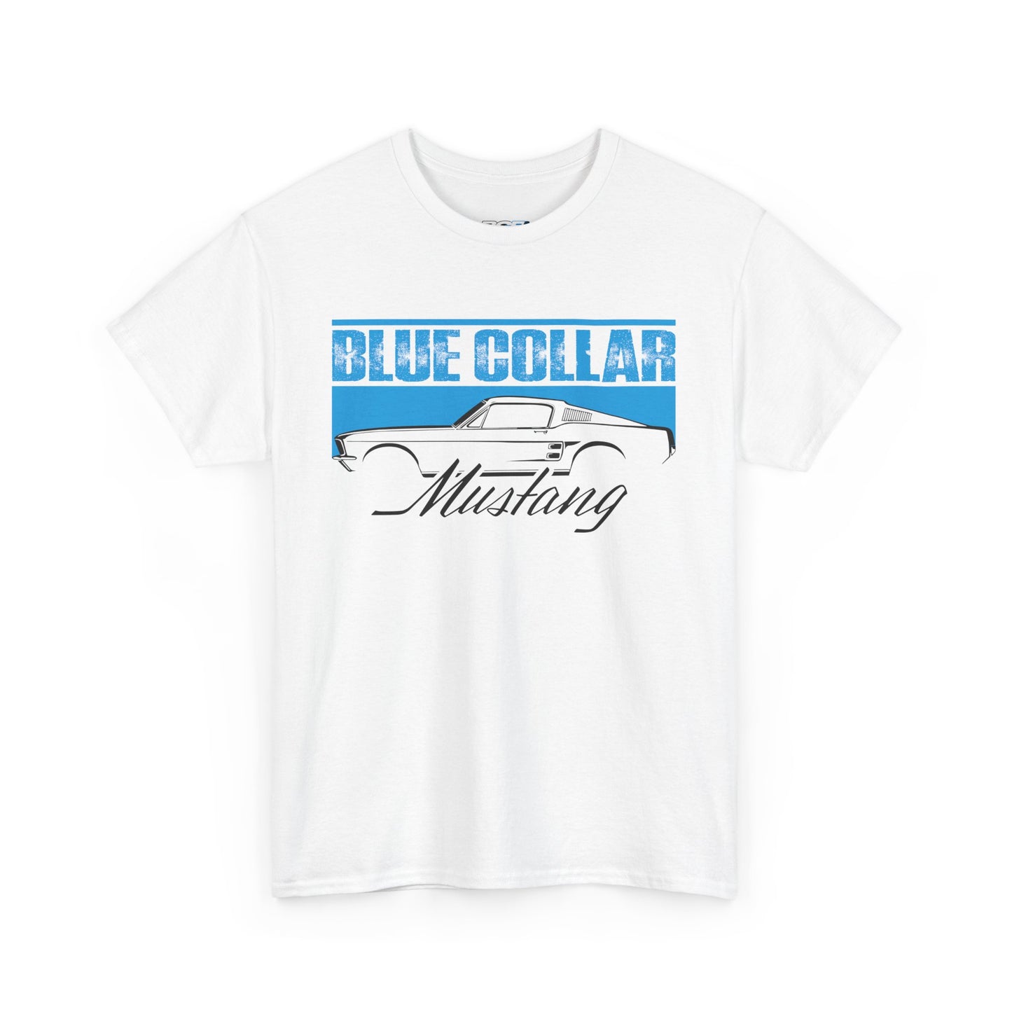 Blue Collar Mustang Tee