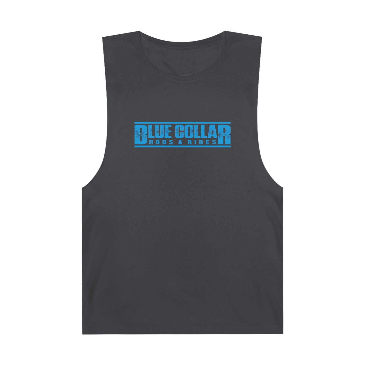 Blue Collar Block Logo Sleeveless Tee