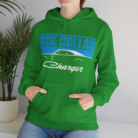 Blue Collar Charger Hoodie