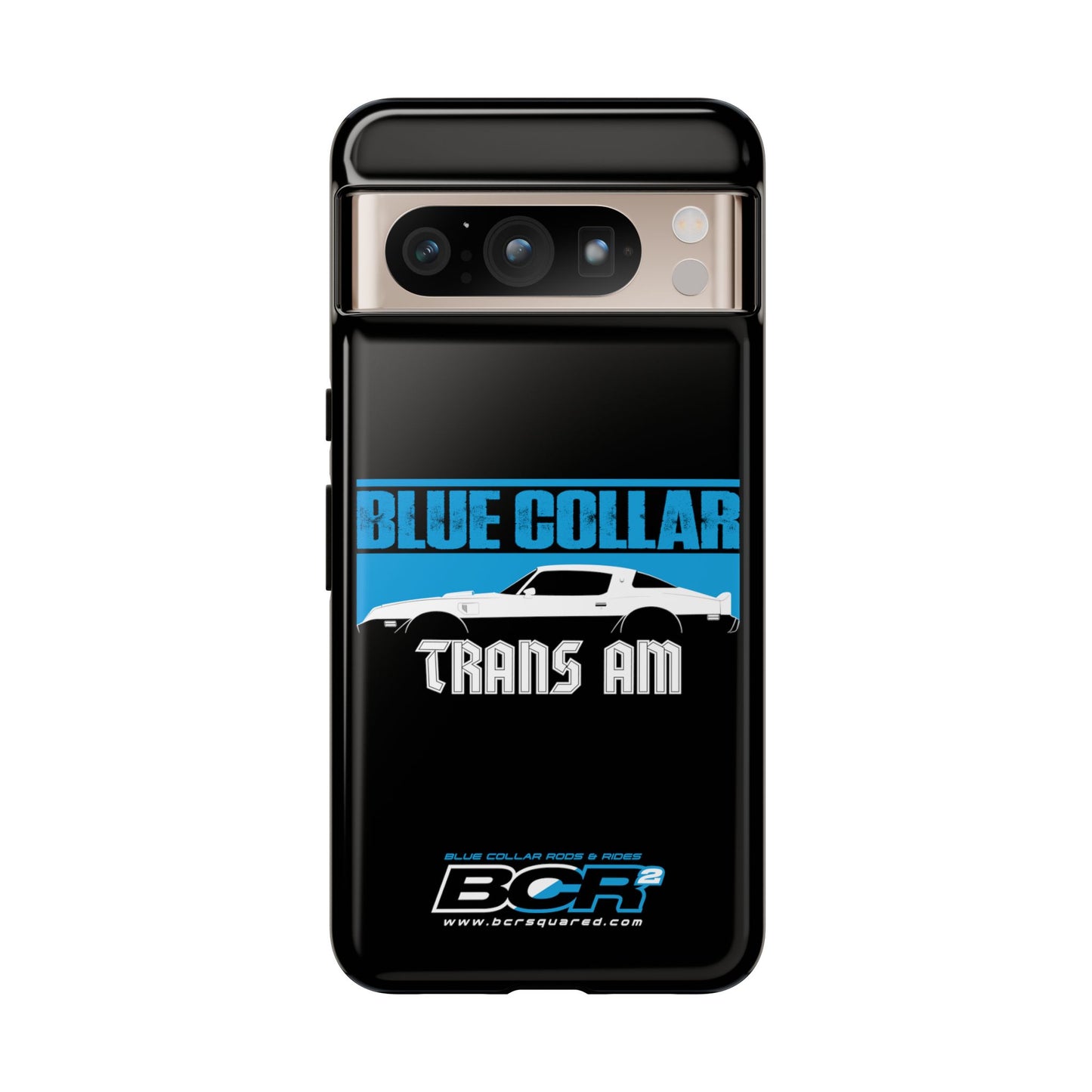 Blue Collar Black Phone Case