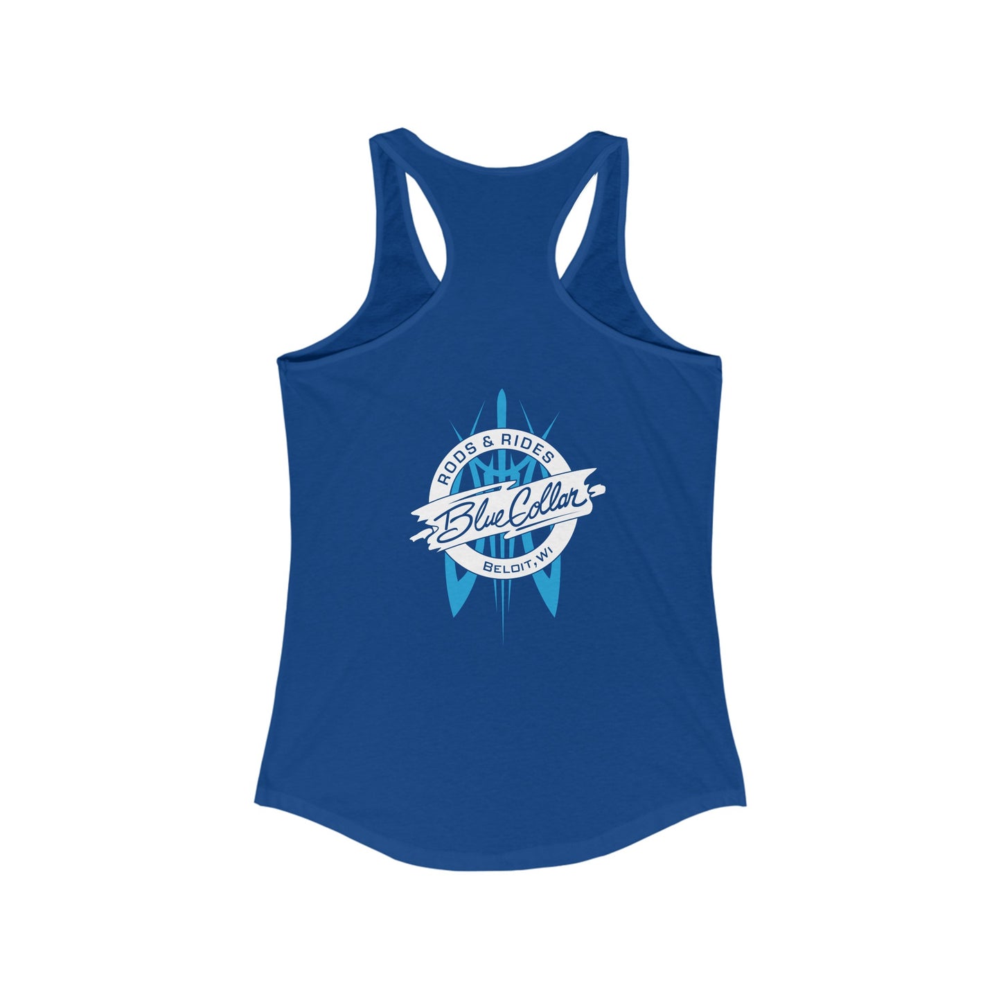 Blue Collar Pinstripe Women's Tank Top