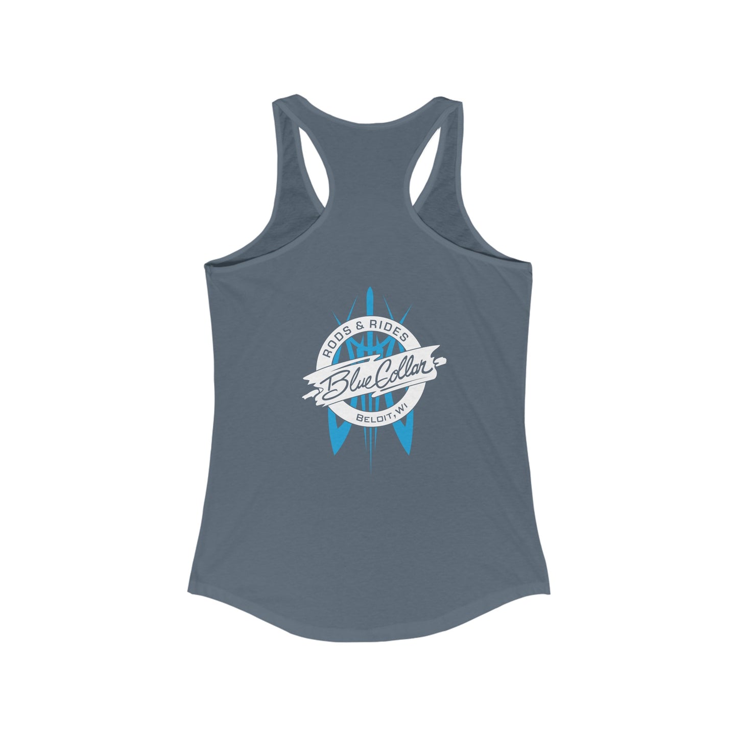 Blue Collar Pinstripe Women's Tank Top