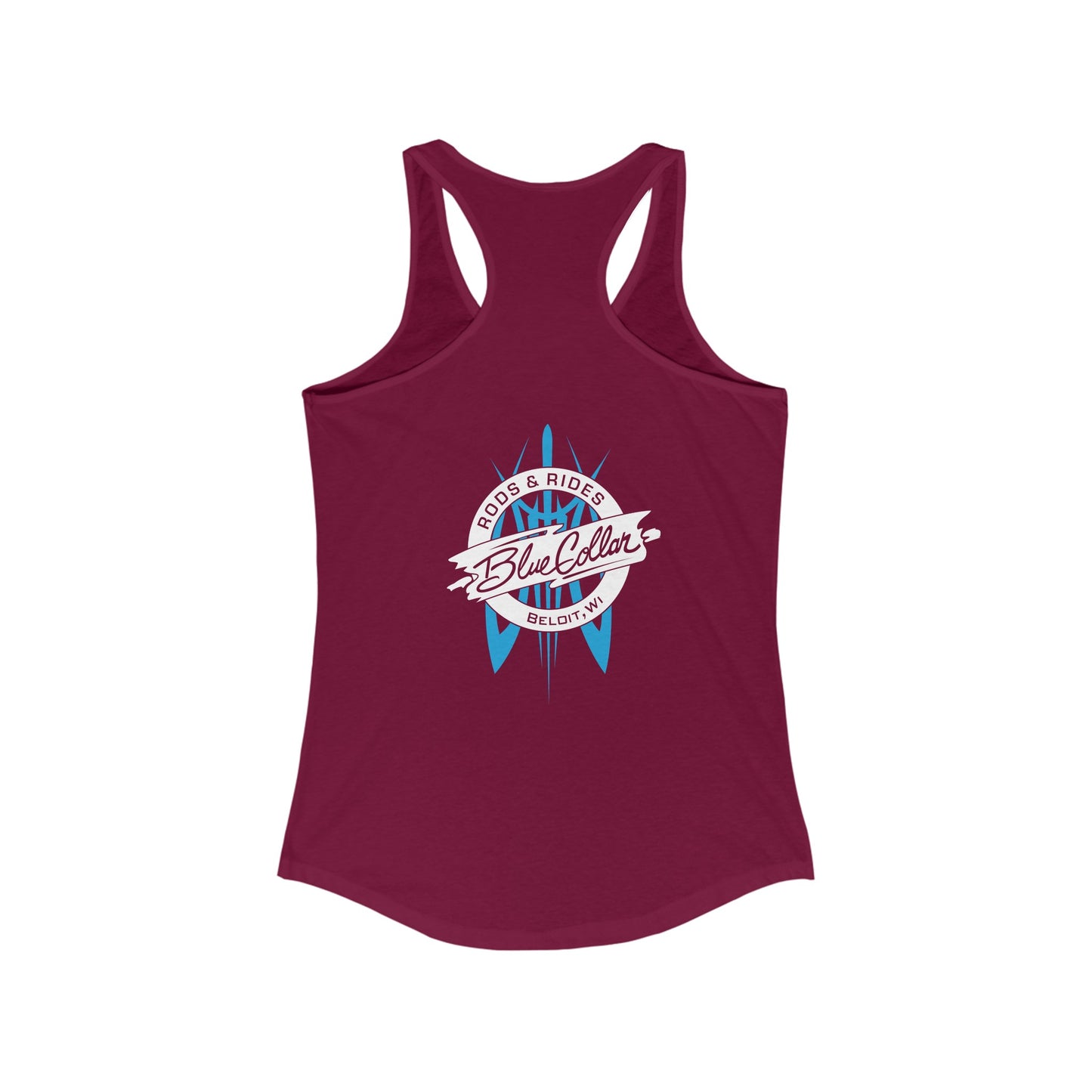 Blue Collar Pinstripe Women's Tank Top