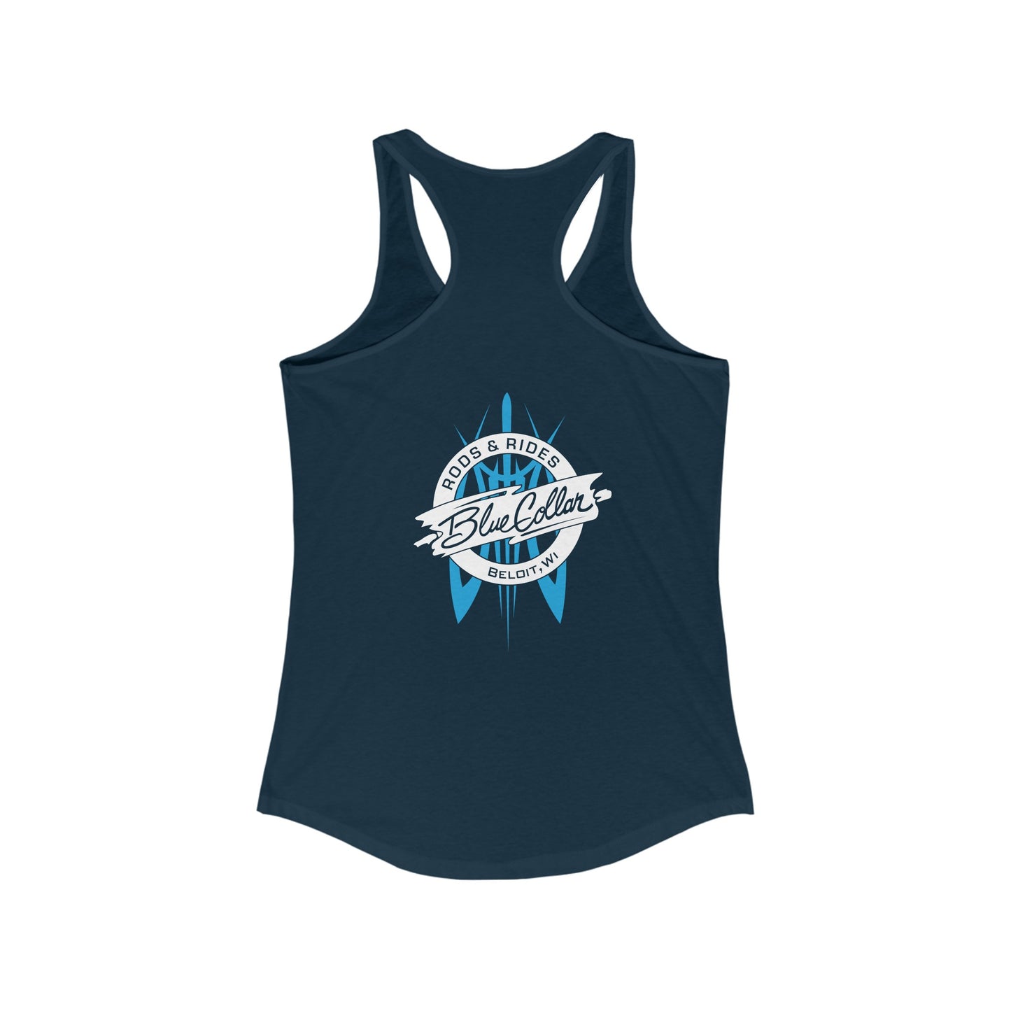 Blue Collar Pinstripe Women's Tank Top