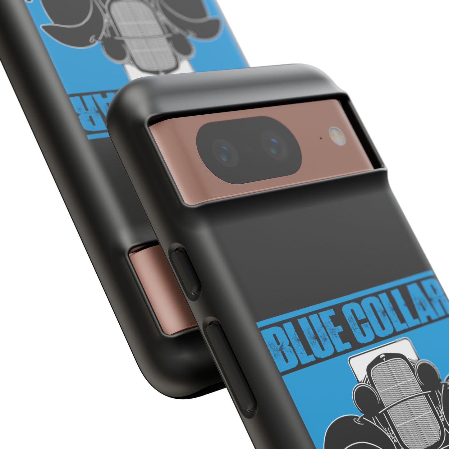 Blue Collar Model A Black Phone Case