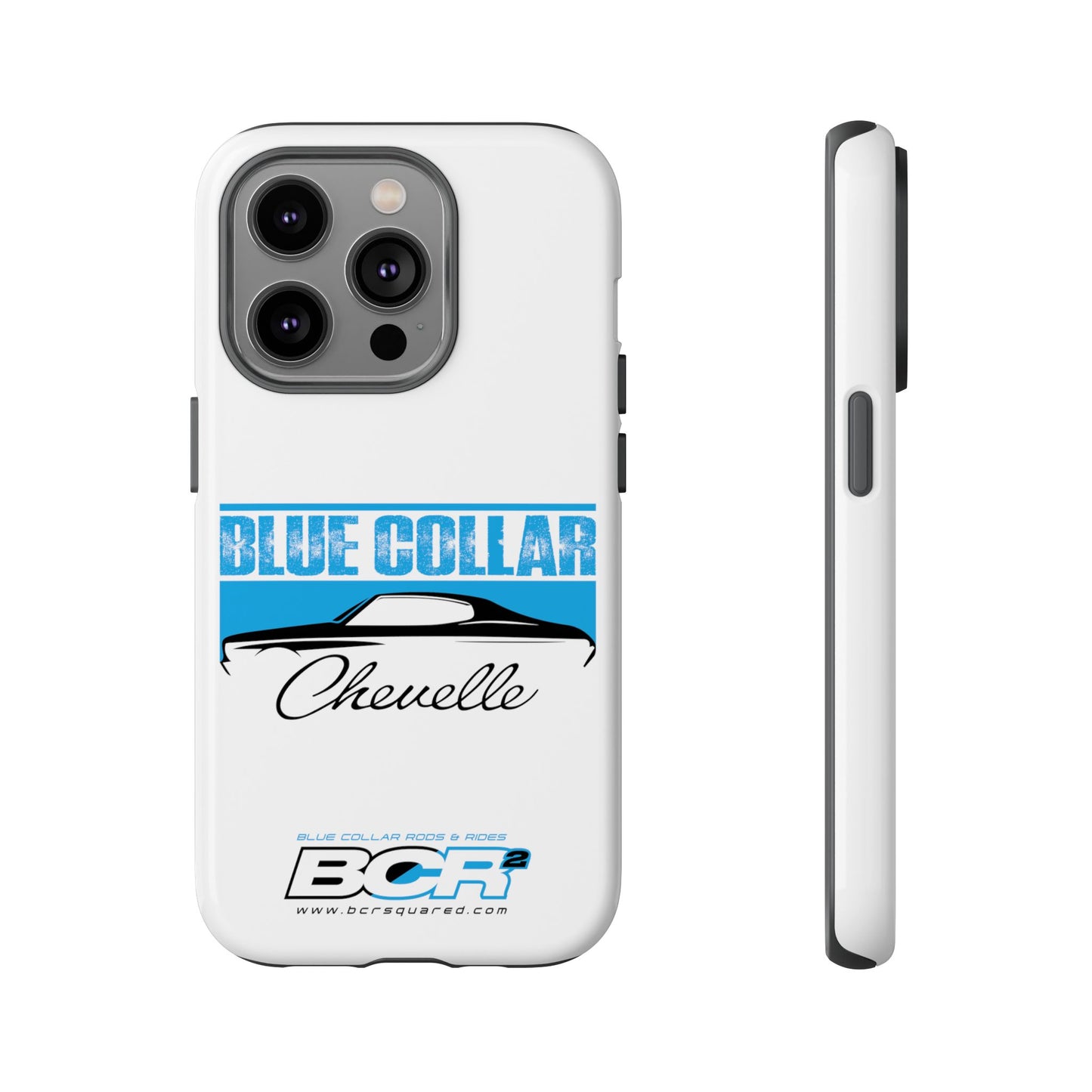 Blue Collar Chevelle White Phone Case