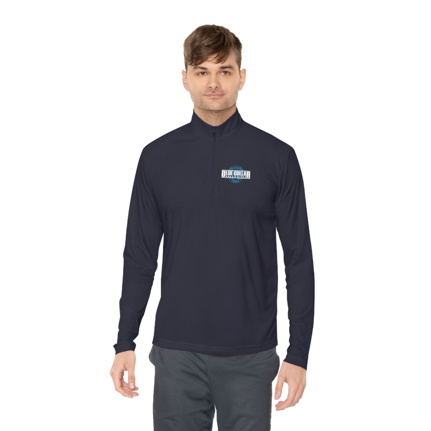 Blue Collar Wheel Quarter-Zip Pullover