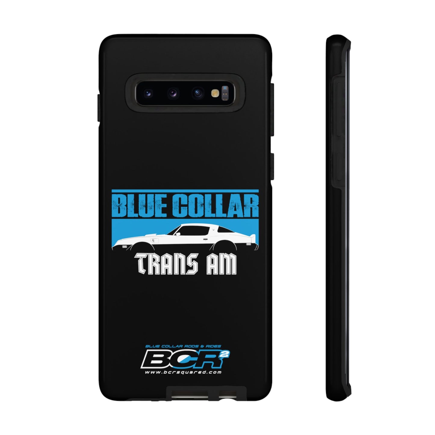 Blue Collar Black Phone Case