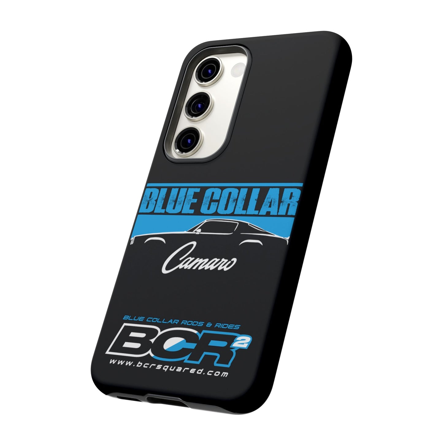 Blue Collar 2nd Gen Camaro Black Phone Cases